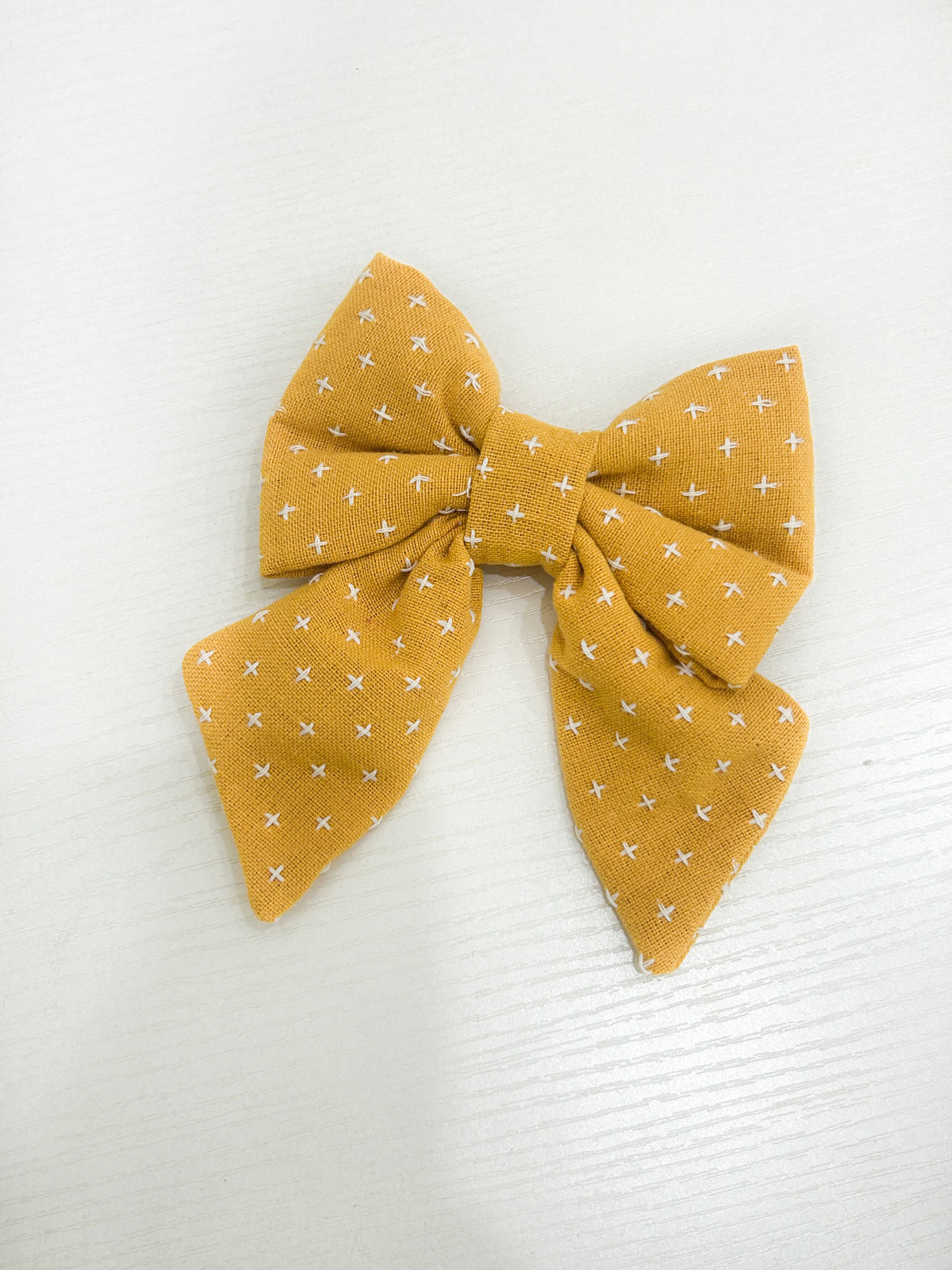 Maple Syrup Sailor Bow Tie - Woofiao