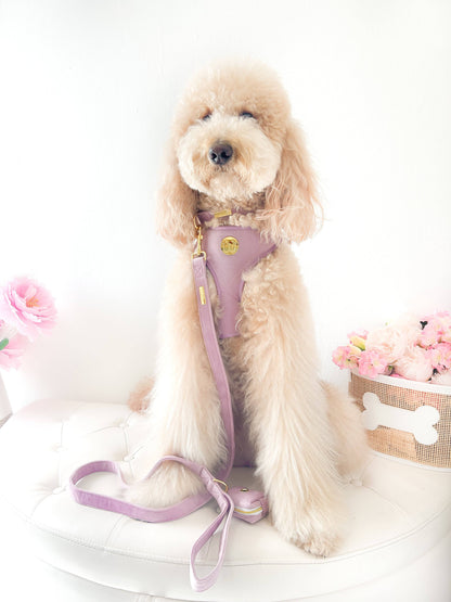 Lavanda Velvet Harness - Woofiao