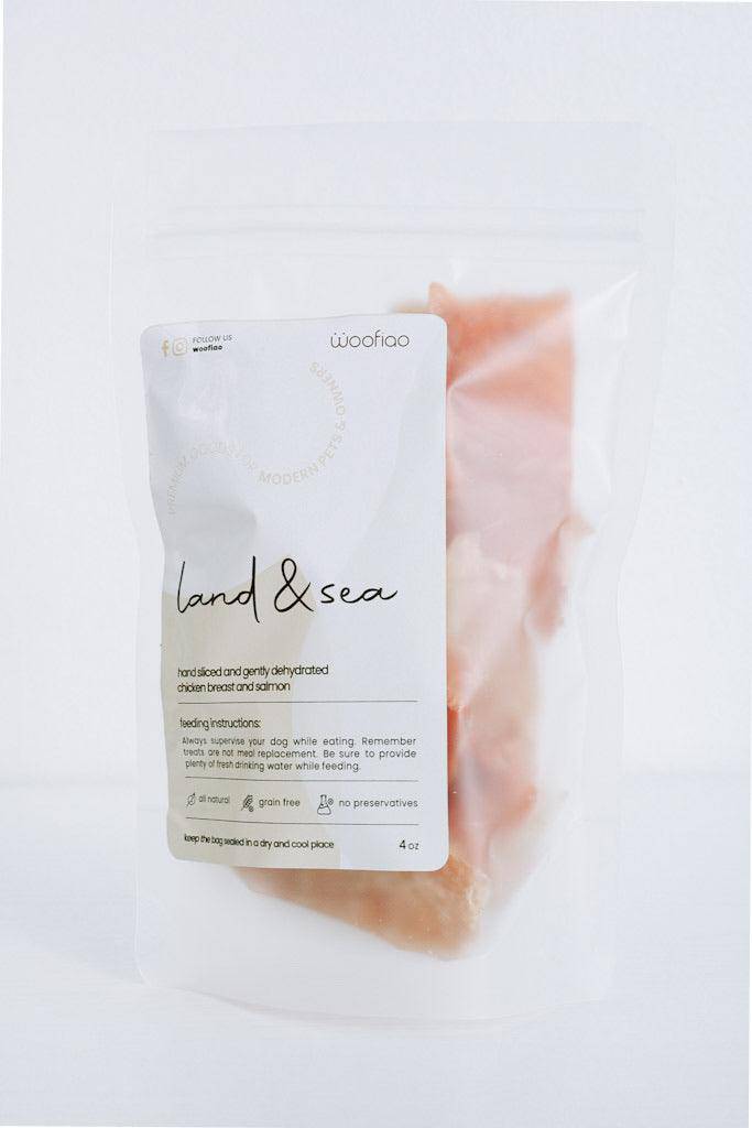 Land & Sea - Dehydrated Treats - Woofiao